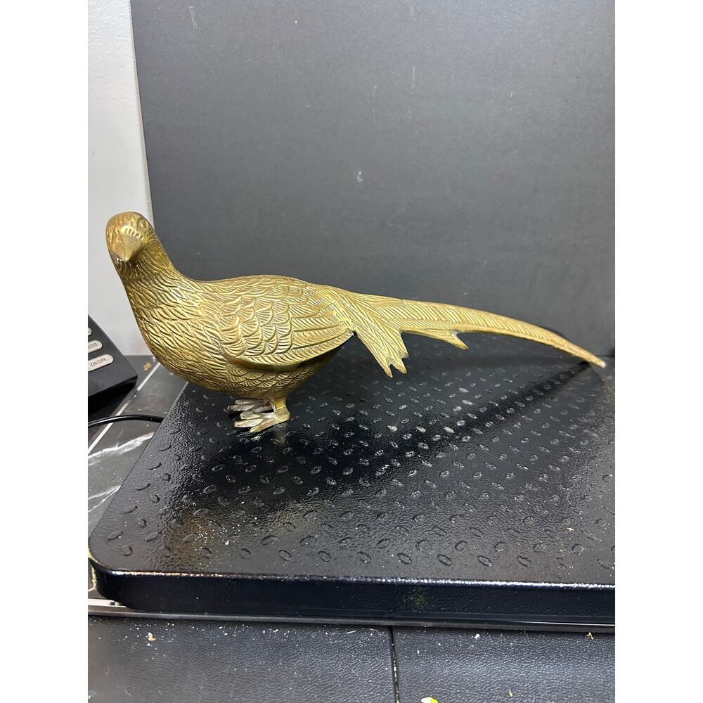 Solid Brass Pheasant